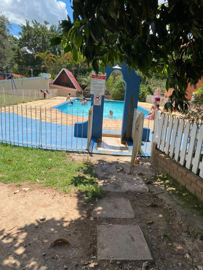 Camping Rio Manso. Villa Атибая Екстериор снимка